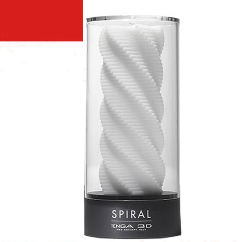 Men's 3D Rubber Masturbator - Multiple Styles & Sizes, Antibacterial