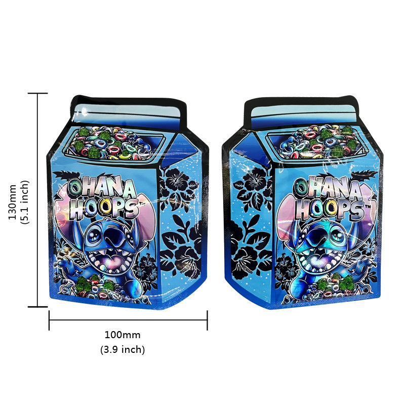 Plastic Packaging Bags with Cartoon Irregular Shapes for Food & Storage - CJ