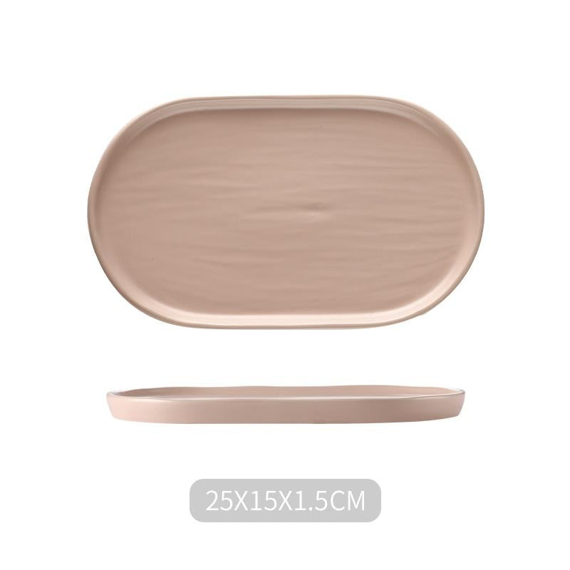Ceramic Breakfast Cup Set - Multiple Colors, 4.7 Inch Porcelain Tableware
