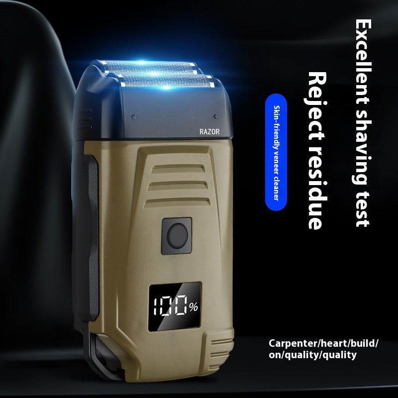 Reciprocating Electric Shaver Head - Army Green