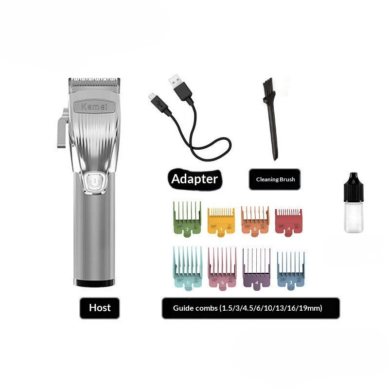 Rechargeable Noise-Reducing Hair Clipper - KM-K32