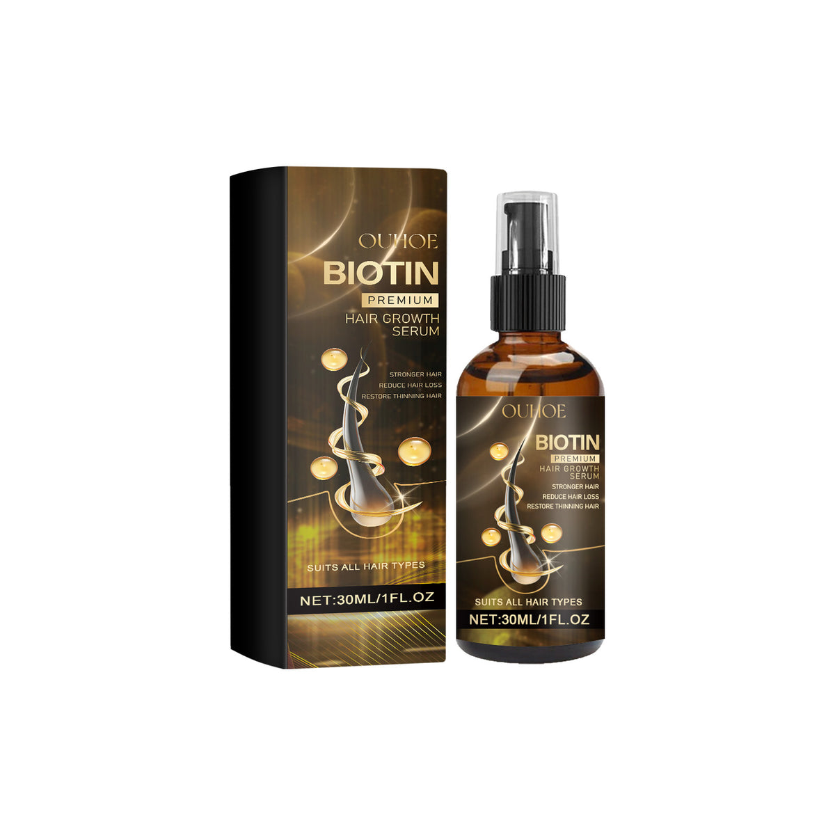 Biotin Hair Oil - 30ml Moisturizing Treatment
