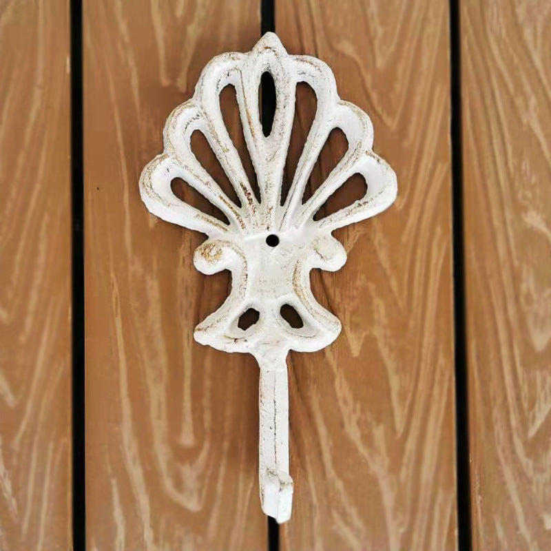 European Style Retro Metal Wall Hook Set Outdoor Garden Decor