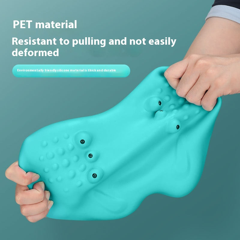Adjustable Cervical Massage Pillow with Magnet Therapy - Neck Support Cushion