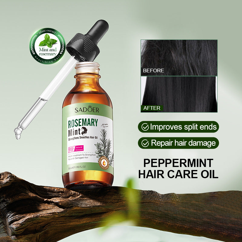 Mint Rosemary Hair Care Essential Oil - Moisturizing 55ml