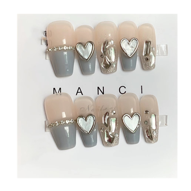 Wearable French Manicure Nail Art Set - Multiple Patterns