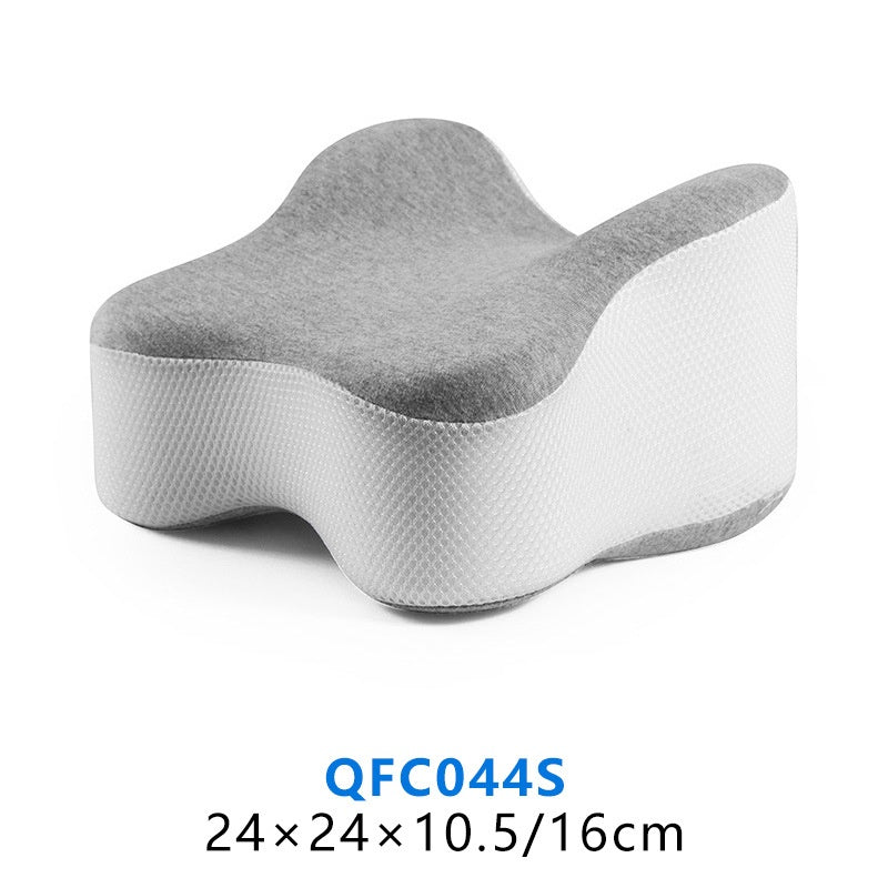Adjustable Knee Pillow for Side Sleepers Memory Foam Leg Support Bed Pillow