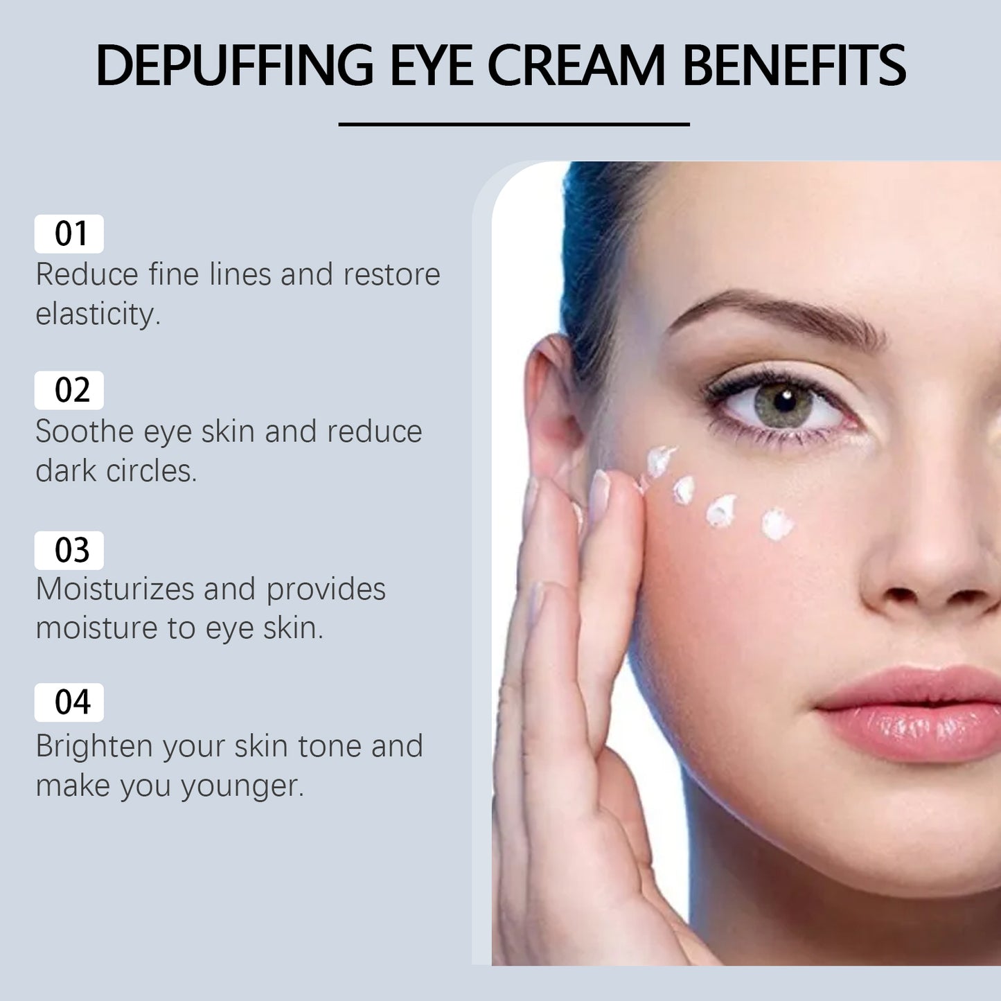 Hydrating Eye Cream for Fine Lines and Dark Circles - Multiple Sizes
