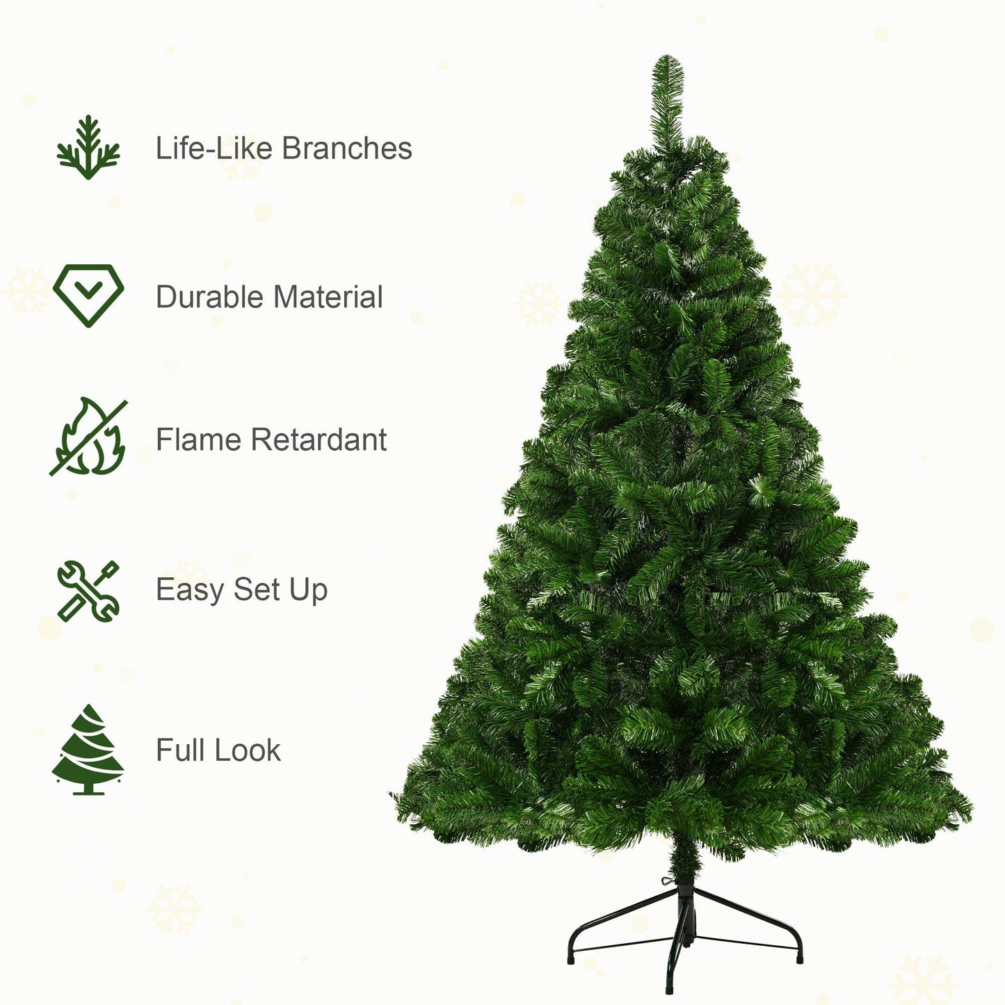Nordic Minimalist Artificial Christmas Tree - Holiday Decorations