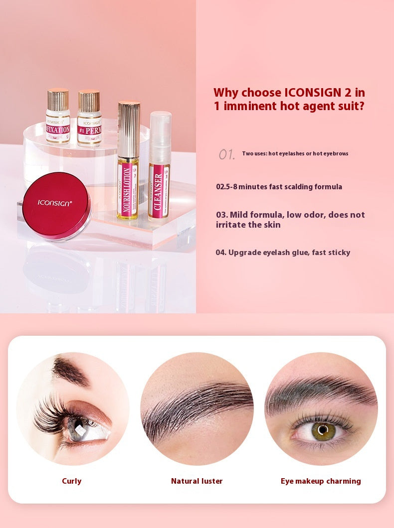 Eyelash Perm Kit Cross-border Eyebrow Perm Box Cold Wave Curly Suit