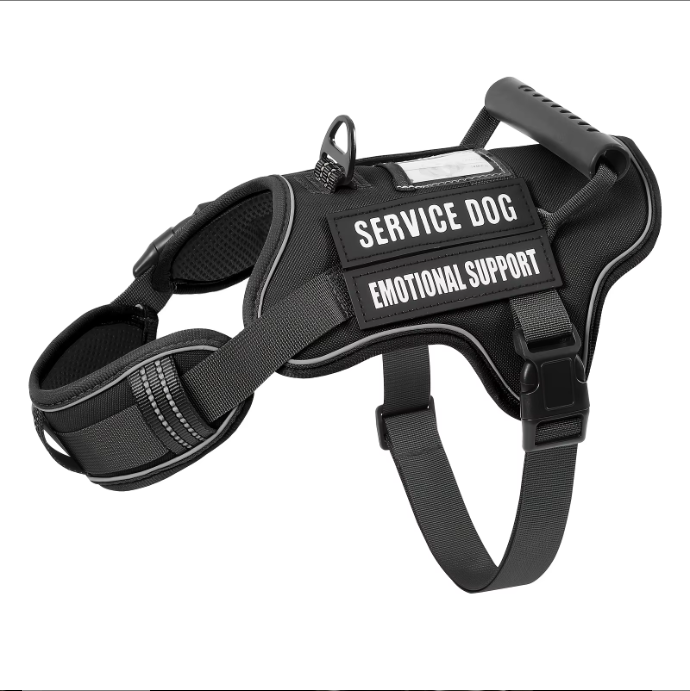 Adjustable Reflective Dog Harness with Control Handle No Pull Pet Vest for Training