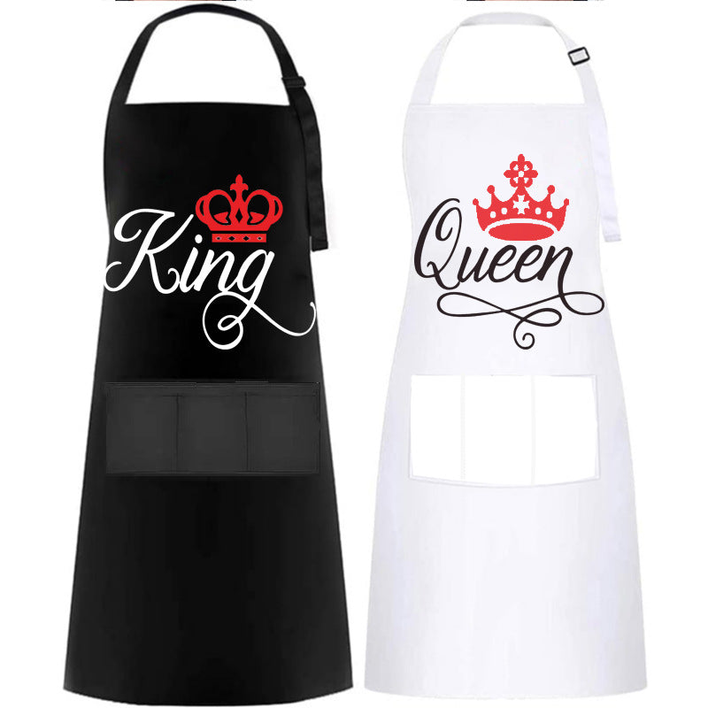 Waterproof Antifouling Kitchen Apron Set - Personalized Household Cooking Accessories