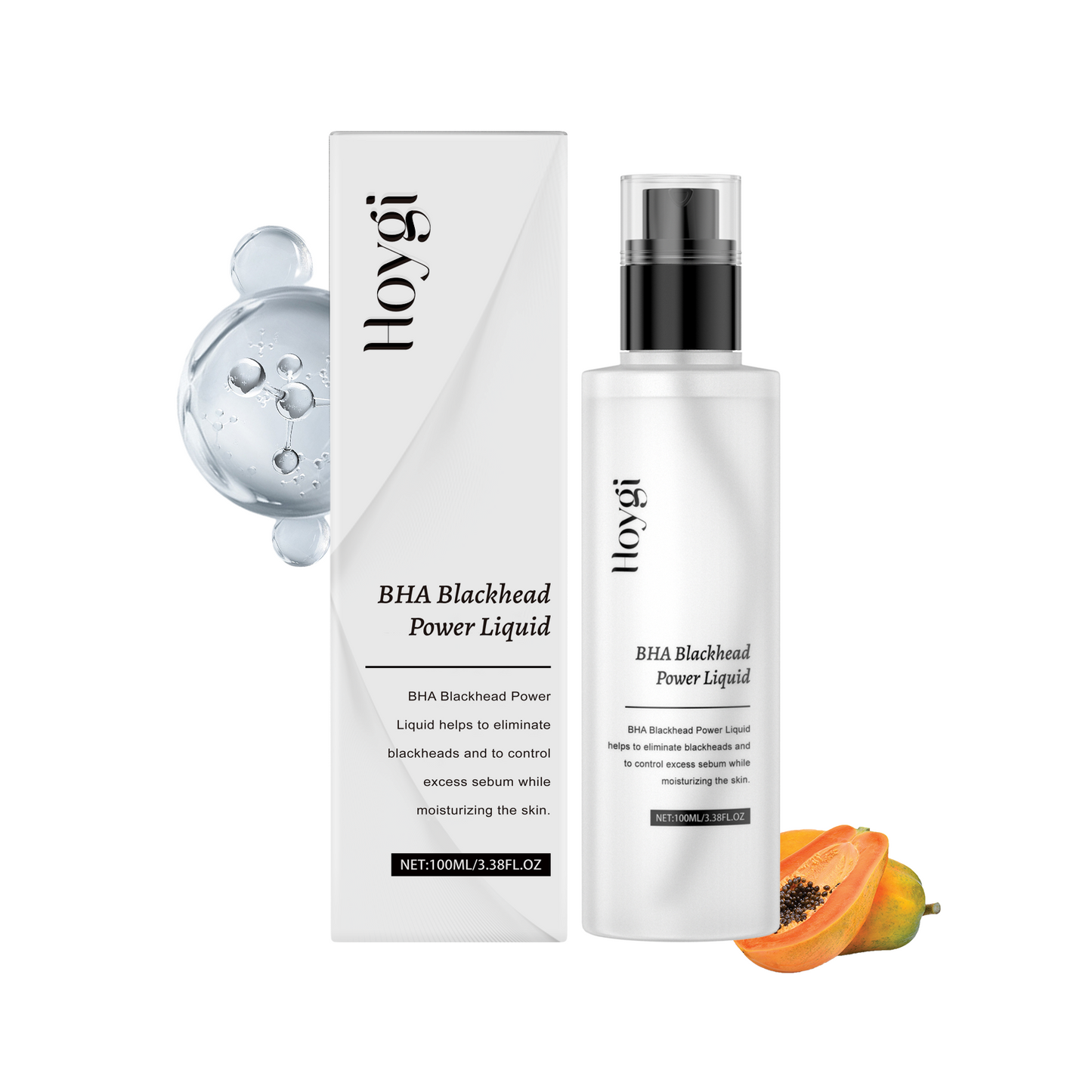 Salicylic Acid Exfoliating Serum - Deep Pore Cleansing & Skin Brightening