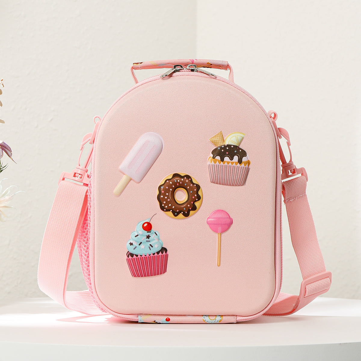Cute Lunch Insulated Bag, Portable Outdoor Makeup And Cold, Suitable