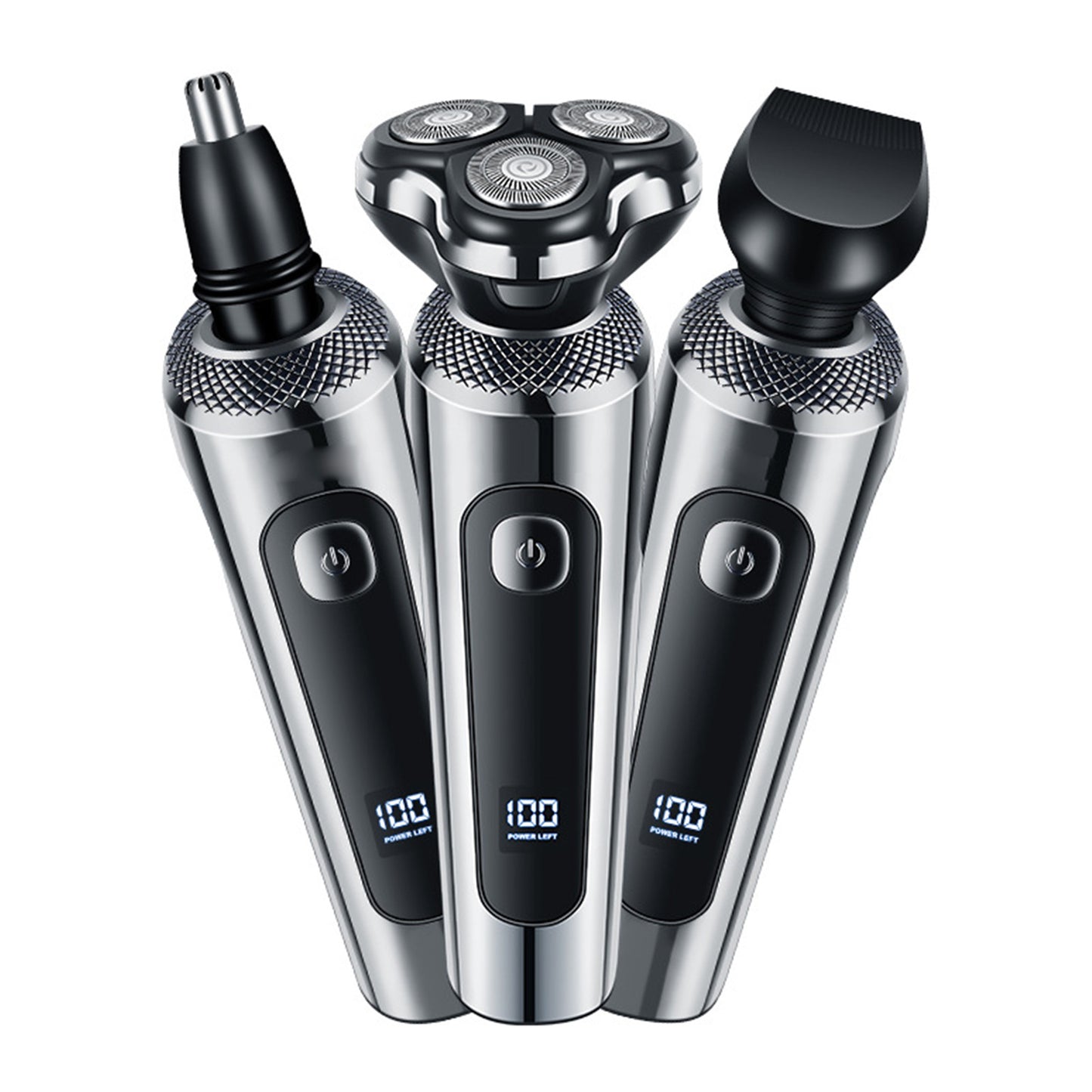 3 In 1 Men Grooming Kit IPX7 Water Proof 3D Floating Beard Hair