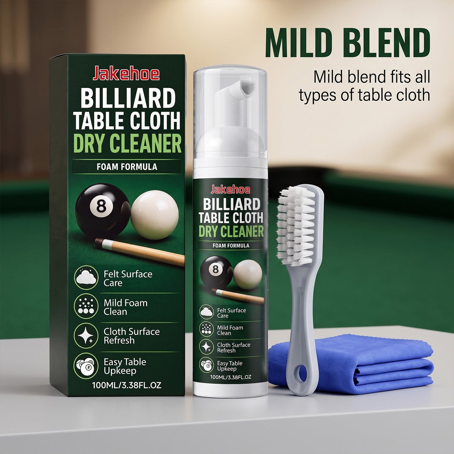 Billiard Table Cloth Dry Cleaner Spray - 100ml