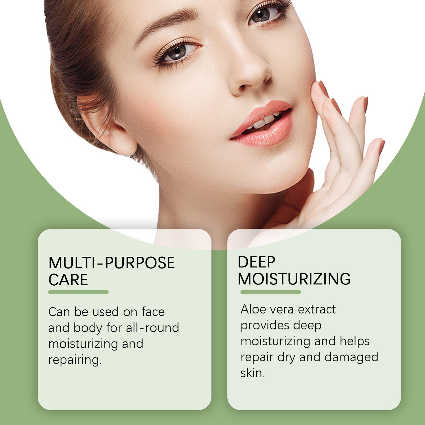 Moisturizing Aloe Vera Gel - 100ml Skin Repair & After-Sun Soothing Treatment