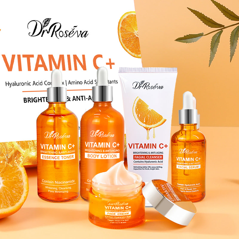 Vitamin C Brightening Body Care Set - 5 Pieces