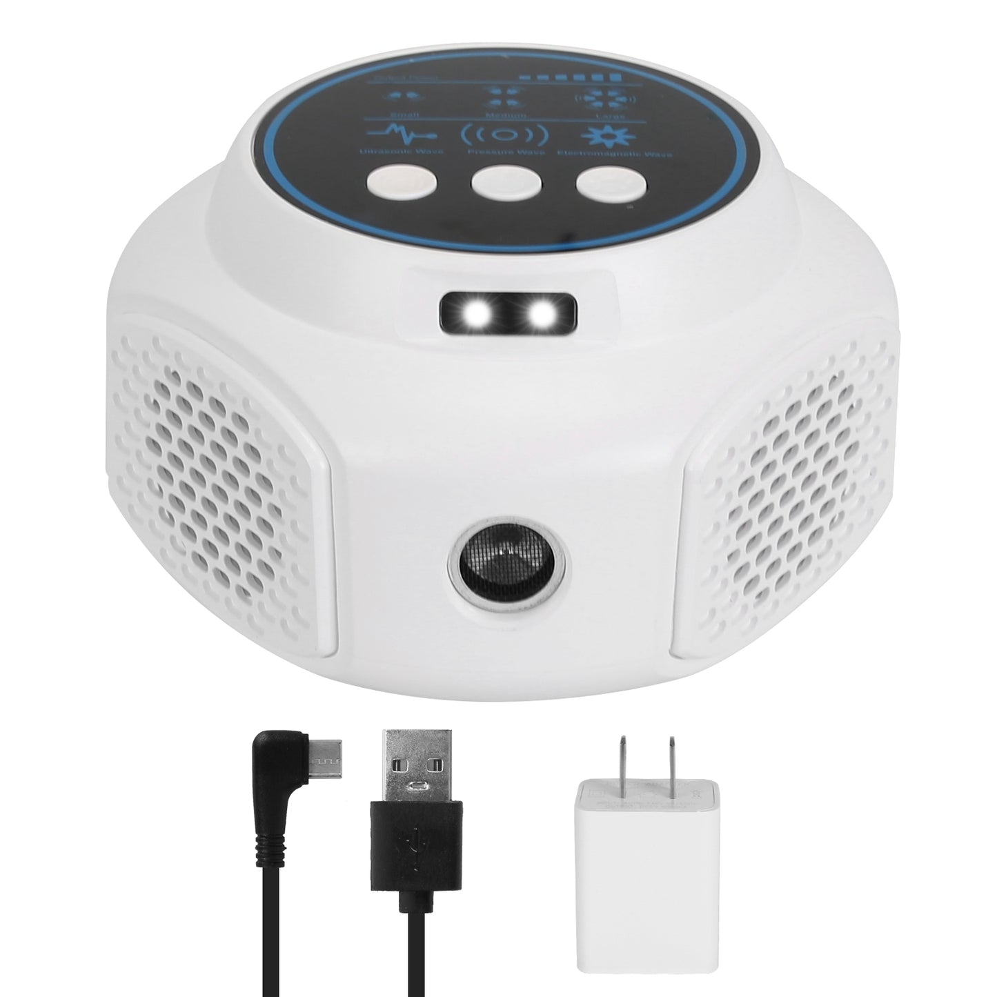 Ultrasonic Rodent Repeller with Strobe Lights - Indoor Pest Control