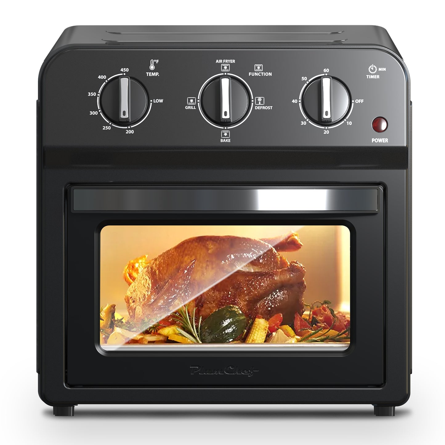 13QT Air Fryer Toaster Oven - 7-in-1 Convection Cooking