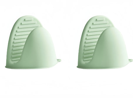 Heat-Resistant Silicone Bowl Gripper Non-Slip Kitchen Tongs - Heat Insulation