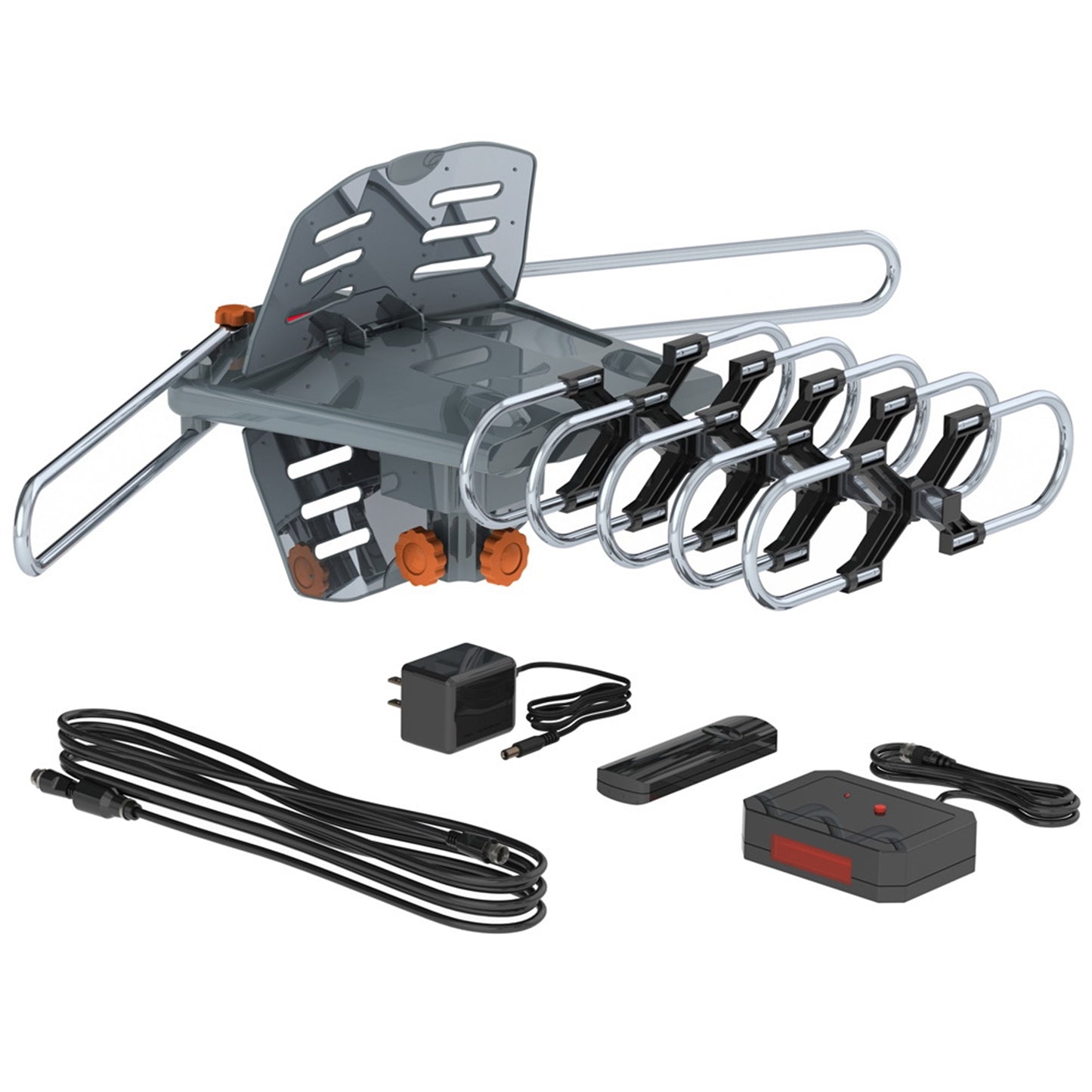 Outdoor Antenna 360° Rotation No Bracket UV Dual-Band Signal Receiver