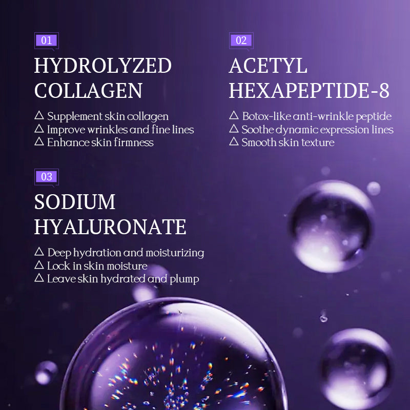 Collagen Anti-Wrinkle Ampoule Essence - 2ml x 5 Bottles