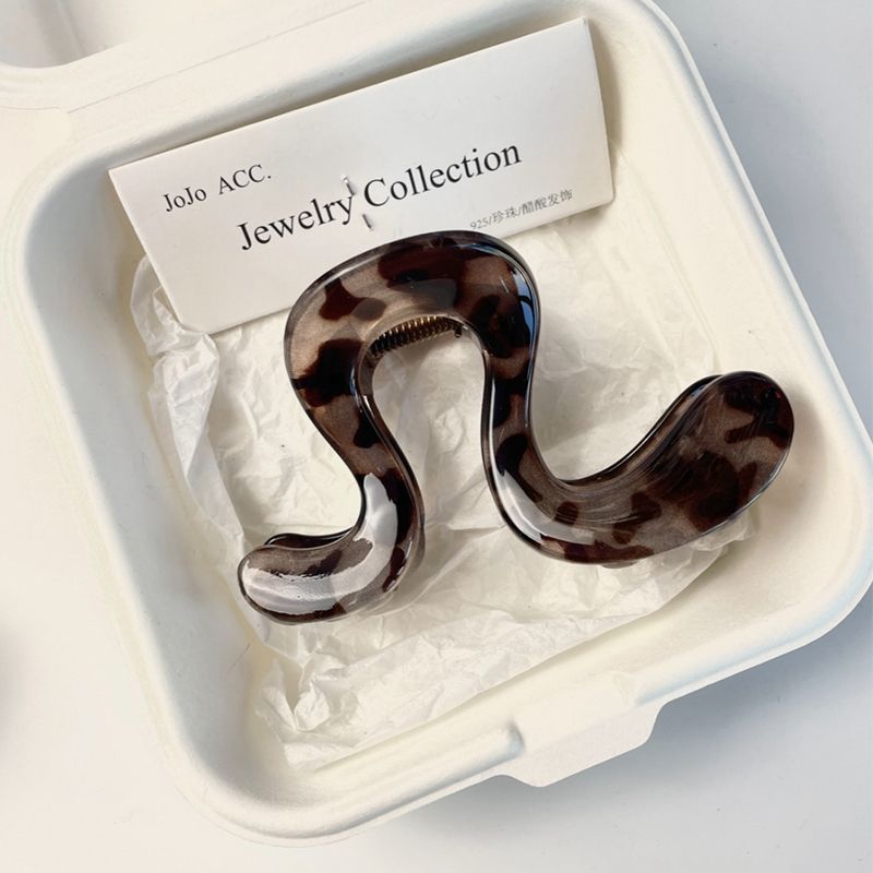 Geometric Hair Clips for Women - Multi-Color Shark Hairpin 8cm