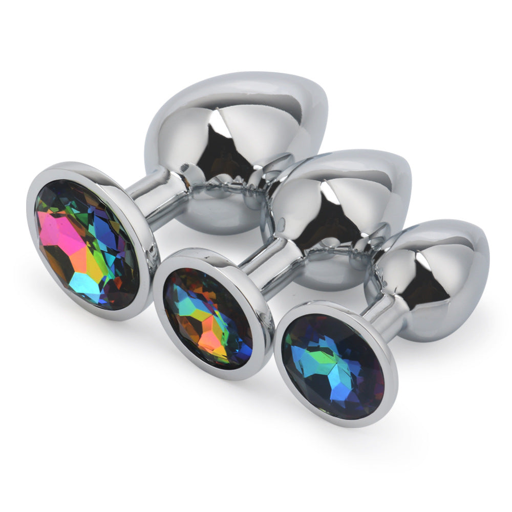 Metal Anal Plug Set - Adult Leisure Toys for Backdoor Stimulation