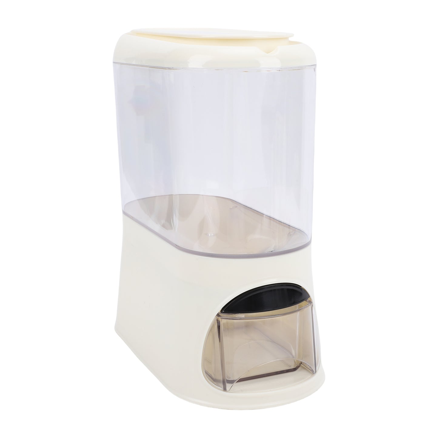 Rice Dispenser With Cup PP Sealed Clear Dry Food Storage Grain