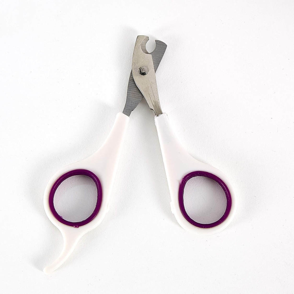 Pet Nail Trimmer - Professional Quality Nail Clippers for Dogs and Cats - Purple