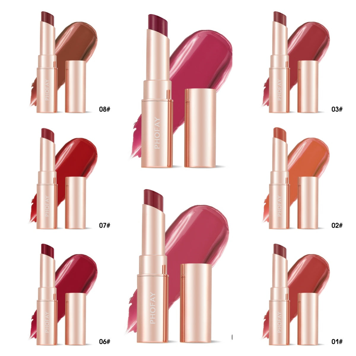 Hydrating Long-Wearing Moisturizing Lipstick