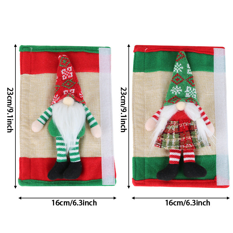 Christmas Refrigerator Door Handle Cover Set - 2 Pieces