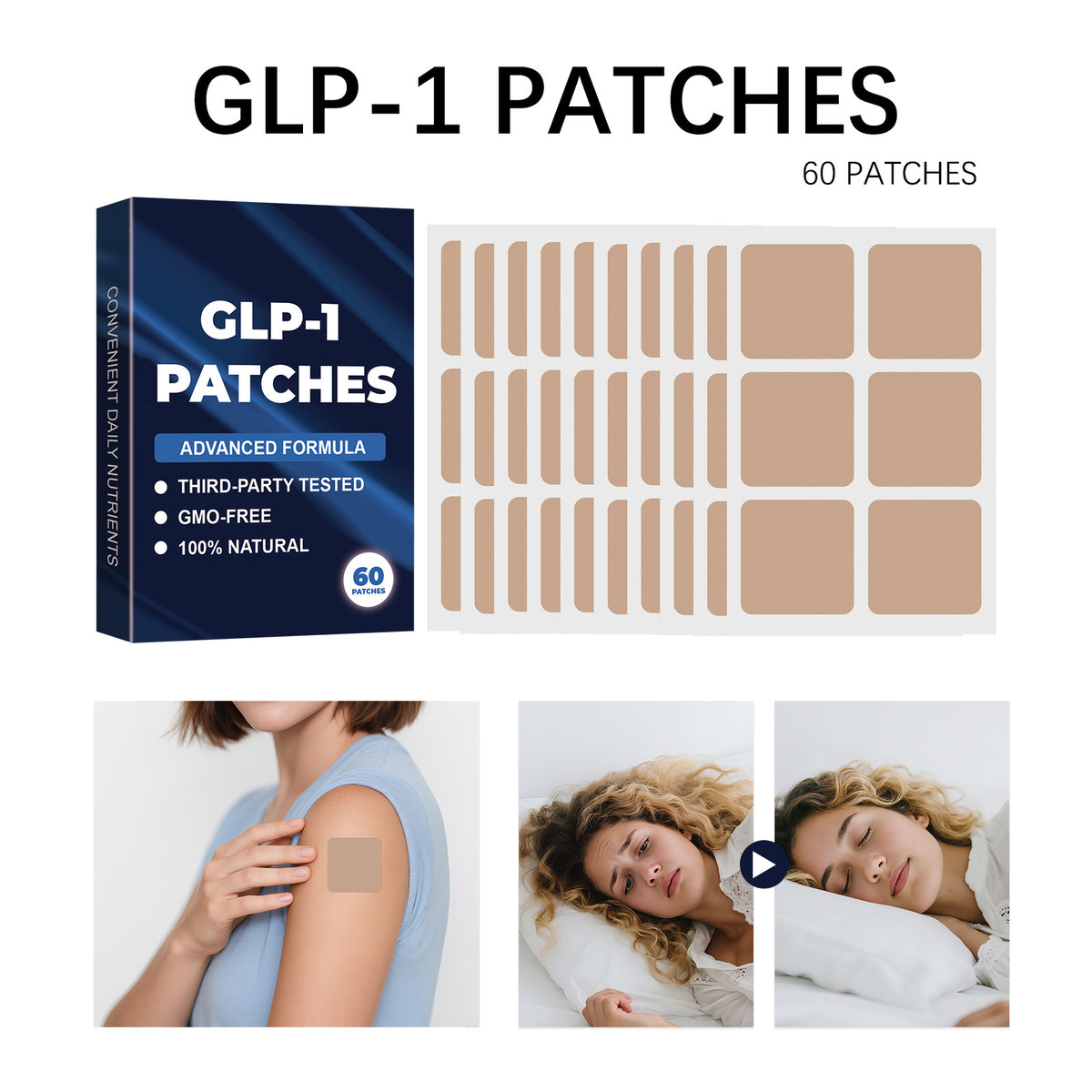 Sleep Patch Helps Stickers Improve Mental Strength