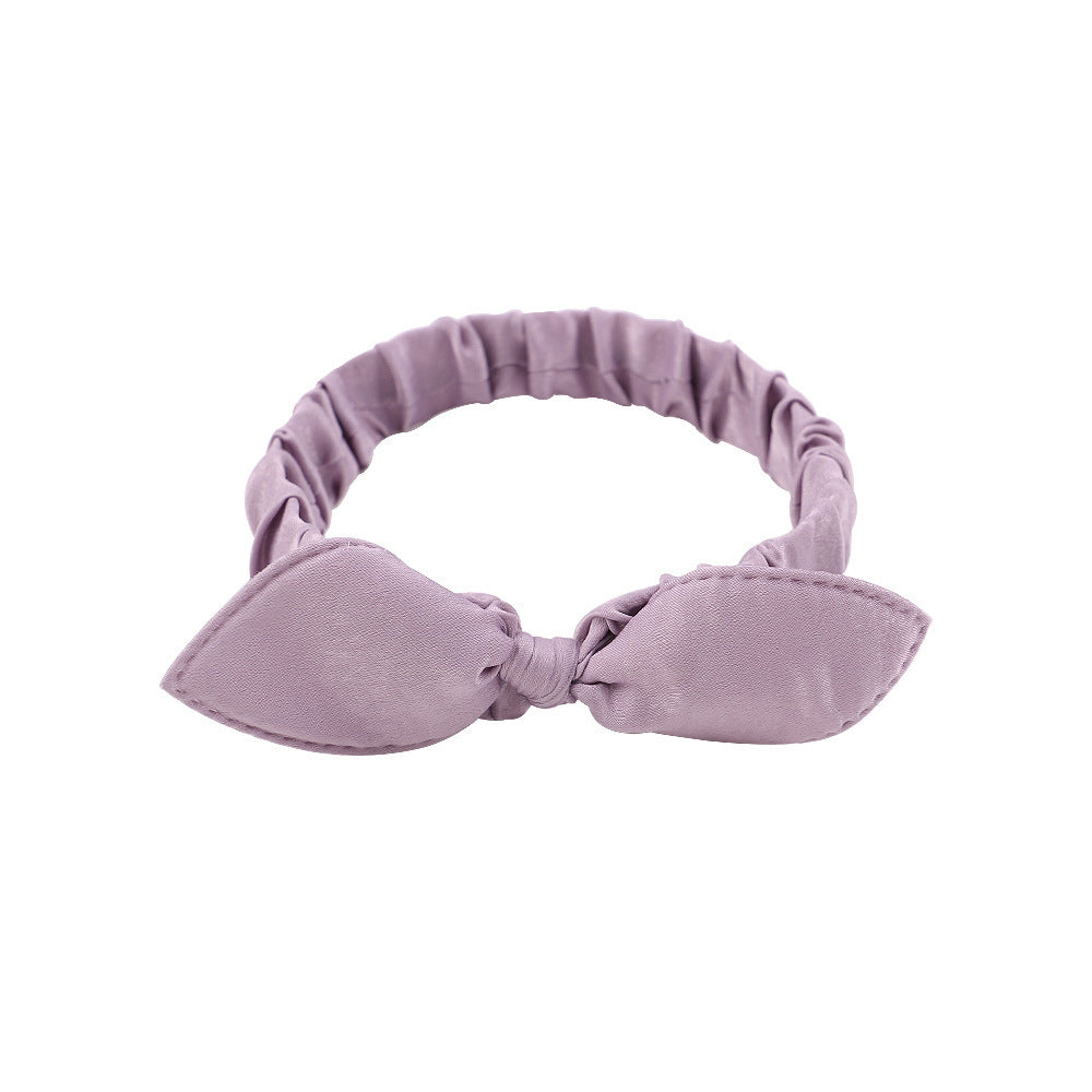 All-Match Satin Headband with Wide Side Hair Accessory - Multiple Colors