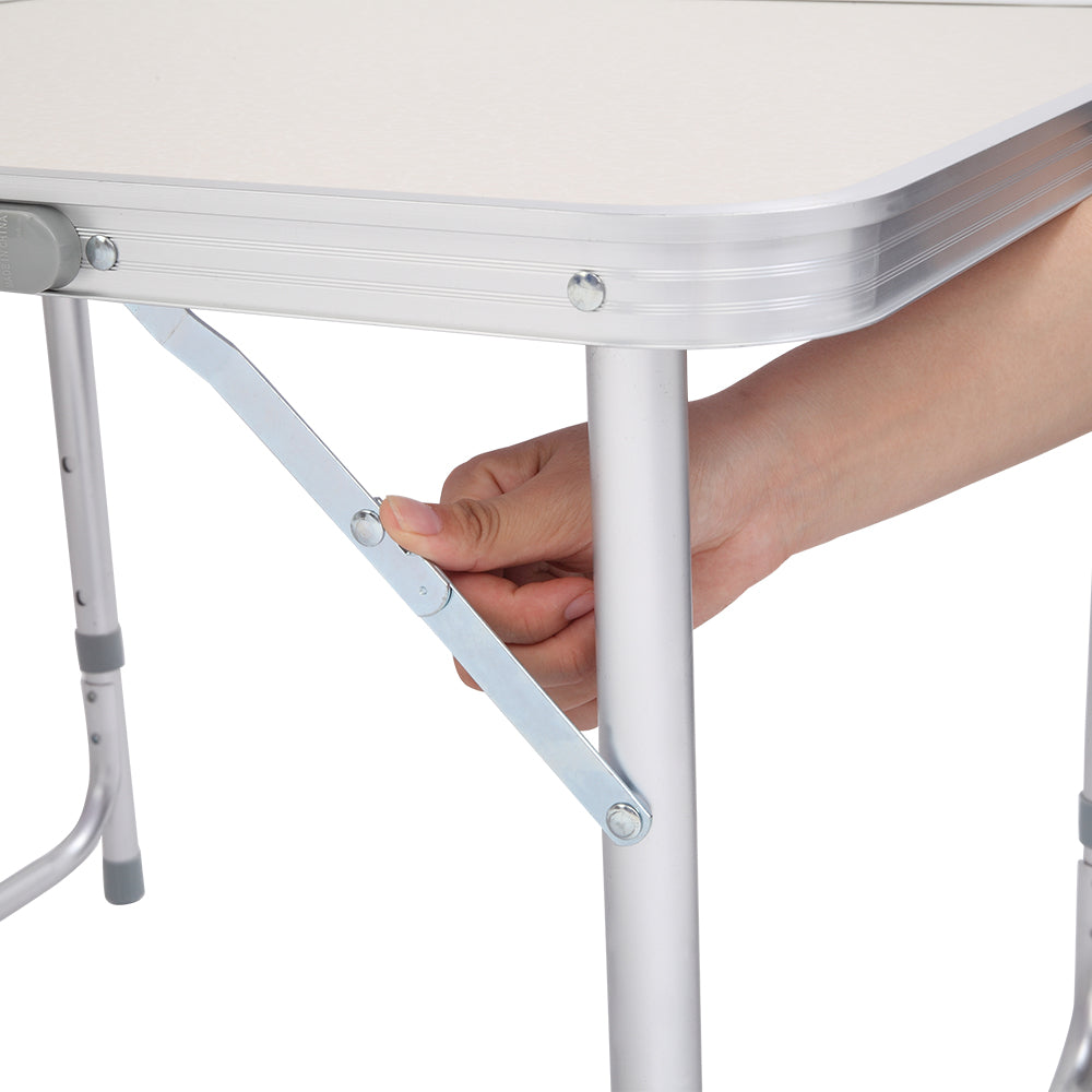 6ft Aluminum Alloy Folding Table - Outdoor & Camping Use