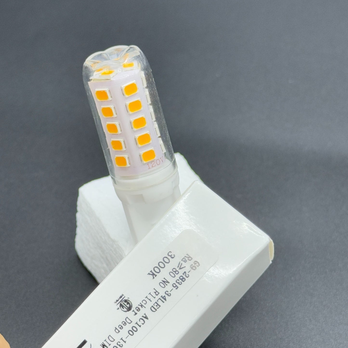 Dimmable LED Corn Light Bulb 3000K Warm White Energy Saving 120V