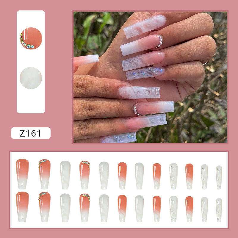 White Smudges Nail Art Enhancement Kit