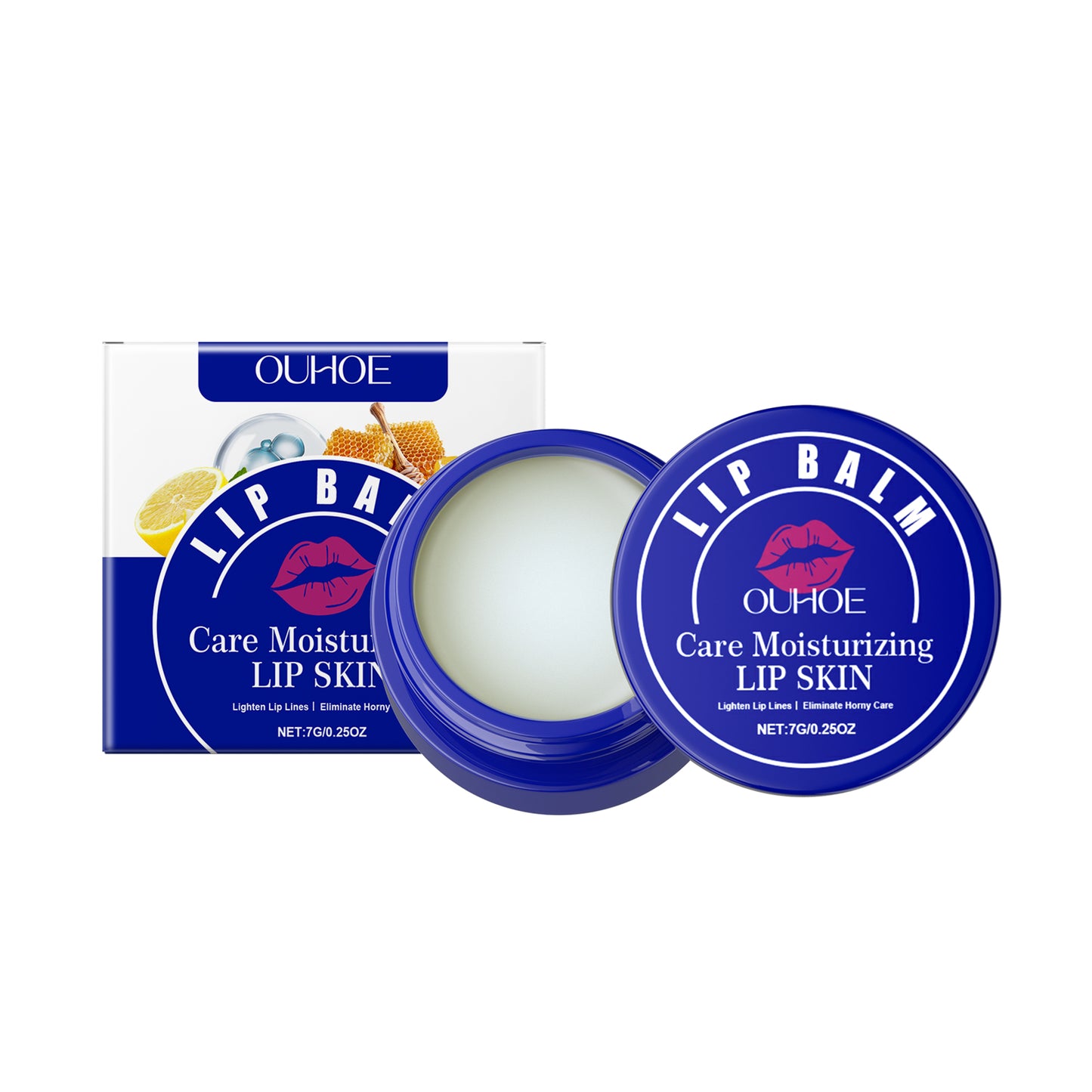 Moisturizing Lip Balm with Beeswax and UV Protection - 7g