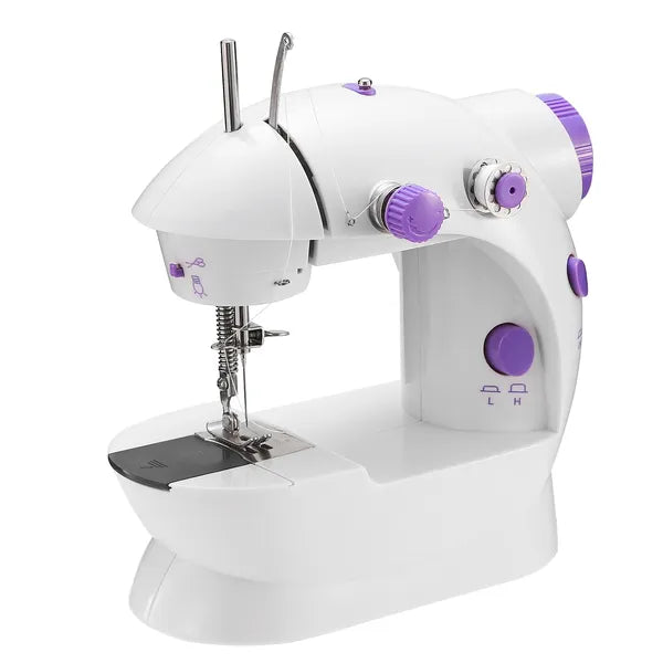 Portable Electric Sewing Machine with Foot Pedal & LED Light