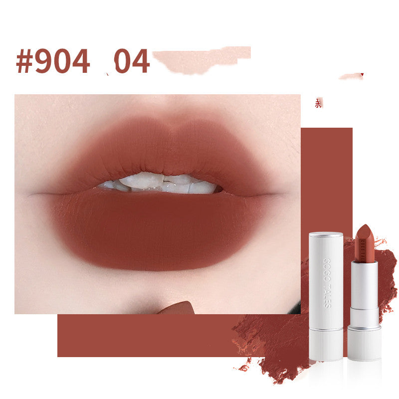 Velvet Lipstick Set - Soft Mist Caramel & Chestnut Autumn Winter Makeup