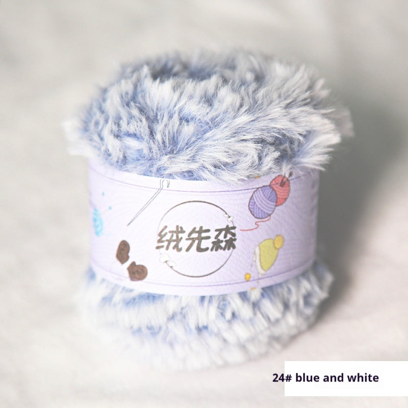 Handmade Fur Ball for Arts and Crafts - Soft Wire Woven Grass Decoration