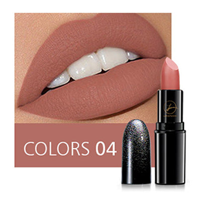 Matte Long-Lasting Lipstick with Moisturizing Formula - Multiple Styles