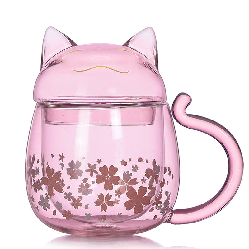 Heat-Resistant Double Layer Borosilicate Glass Cup for Hot Drinks