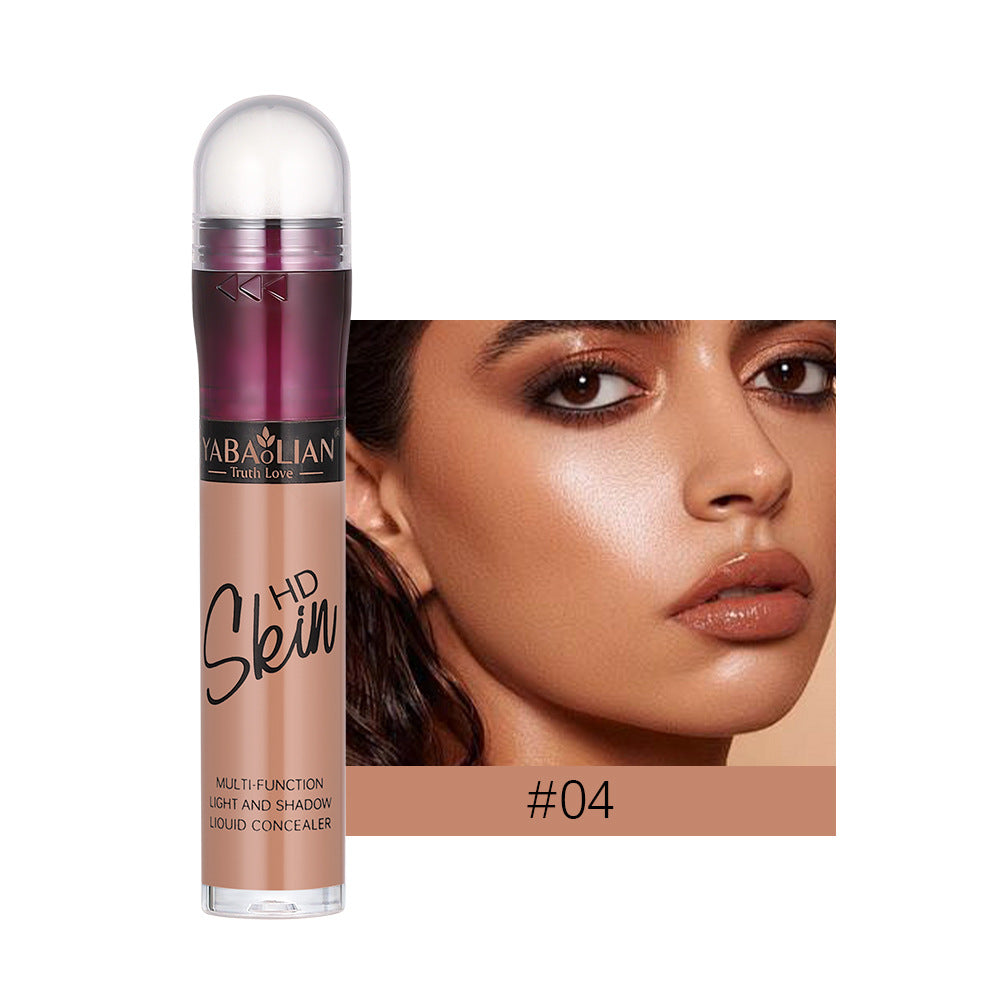 Liquid Foundation Concealer Makeup Set - Moisturizing Brightening, Waterproof, Multiple Colors