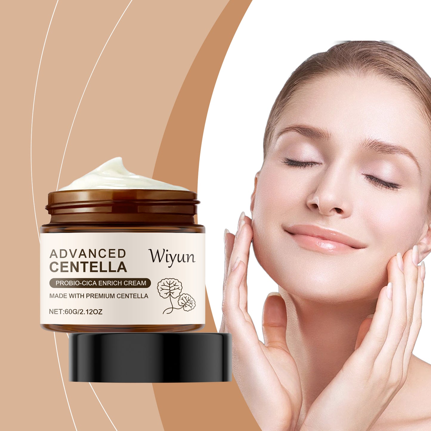Centella Probiotic Soothing Facial Cream - Hydrating & Redness Relief