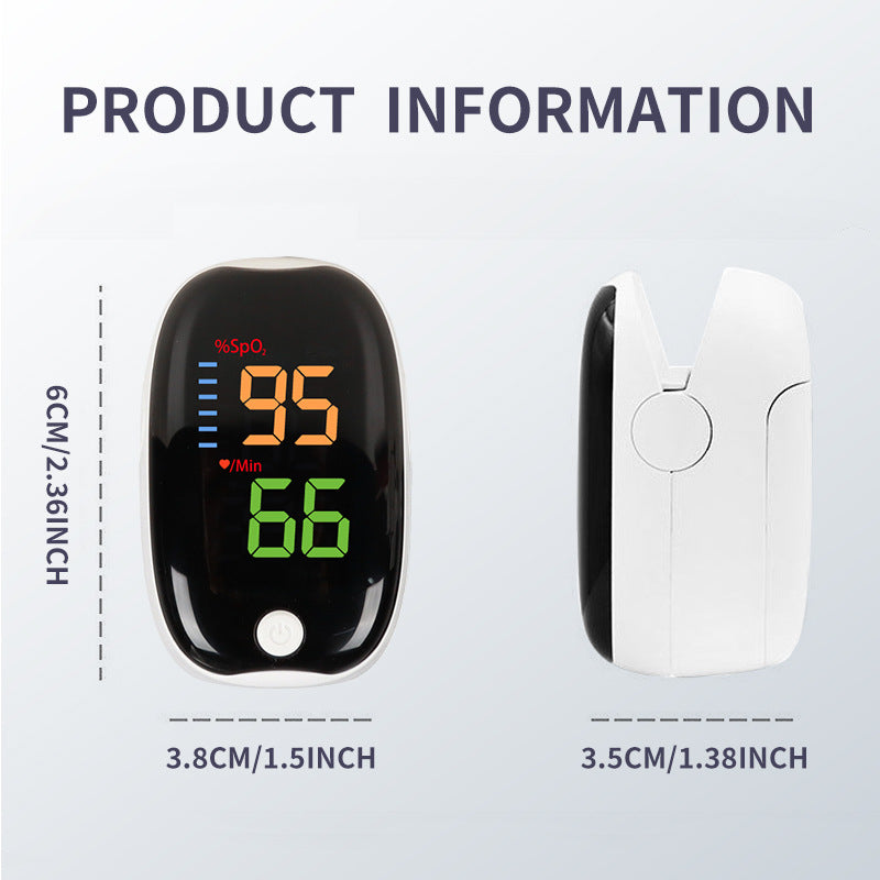 Portable Finger Clip Pulse Oximeter