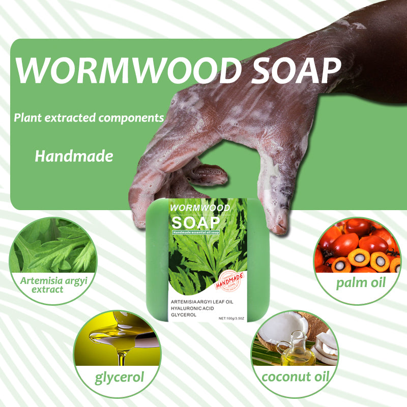 Mugwort Essential Oil Soap Bar - 100g