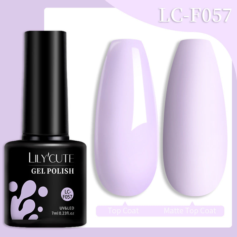 Colored Glitter Nail Glue Set for Nail Art - Waterproof & Non-Flushing