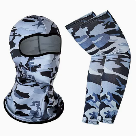 Ice Silk Head Cover Men’s Sunscreen Mask Outdoor Sport Face Mask